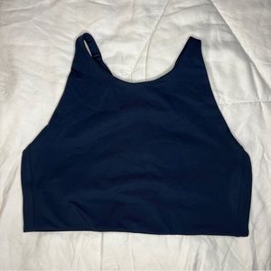 NWOT Girlfriend Collective navy sports bra size M